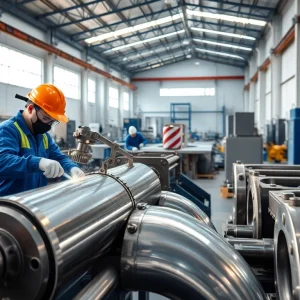 Zinc plating Malaysia in a modern electroplating facility showcasing precision and quality.