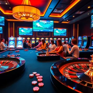 Experience the thrill of 7mcn with vibrant casino games and live betting features.