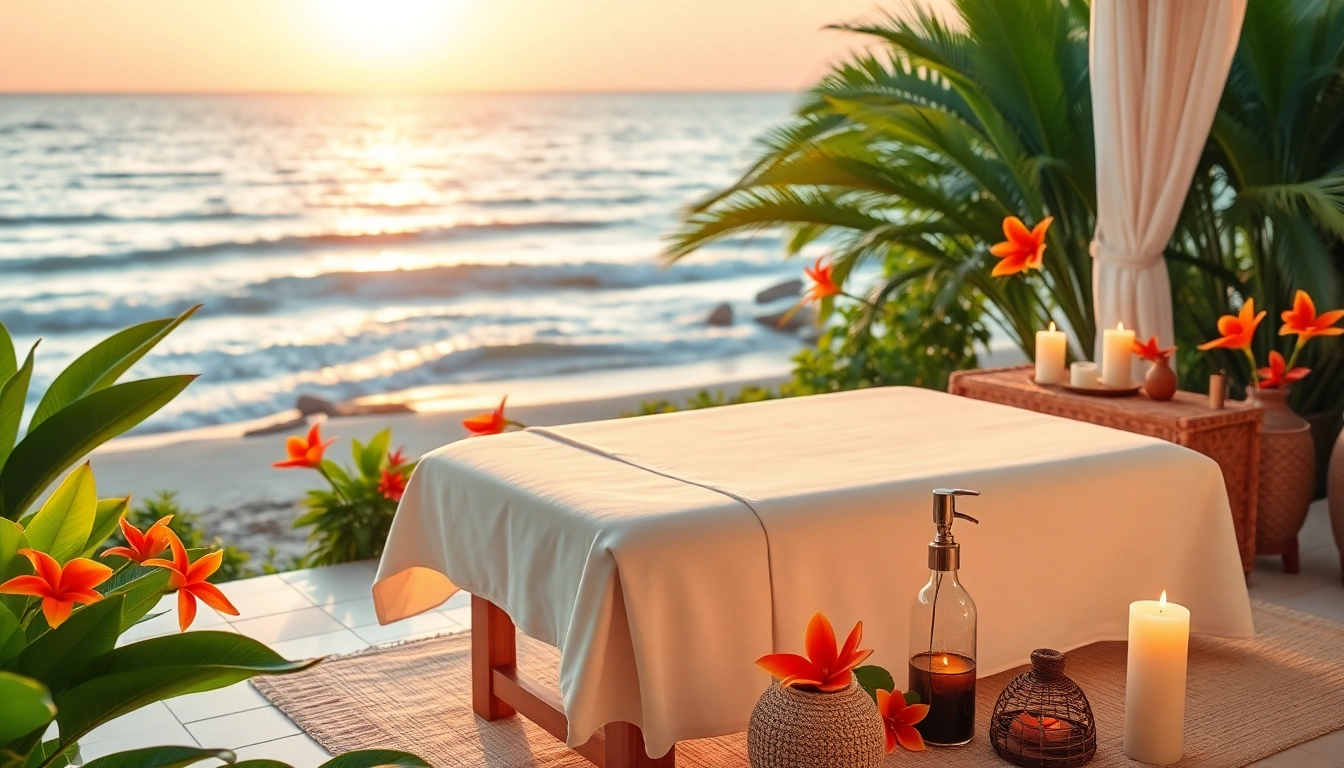 Serene outdoor spa setting showcasing effective Spa Ads strategies.