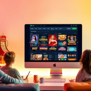 Interactive online betting scene at sbobet.dance showcasing diverse players and engaging games.