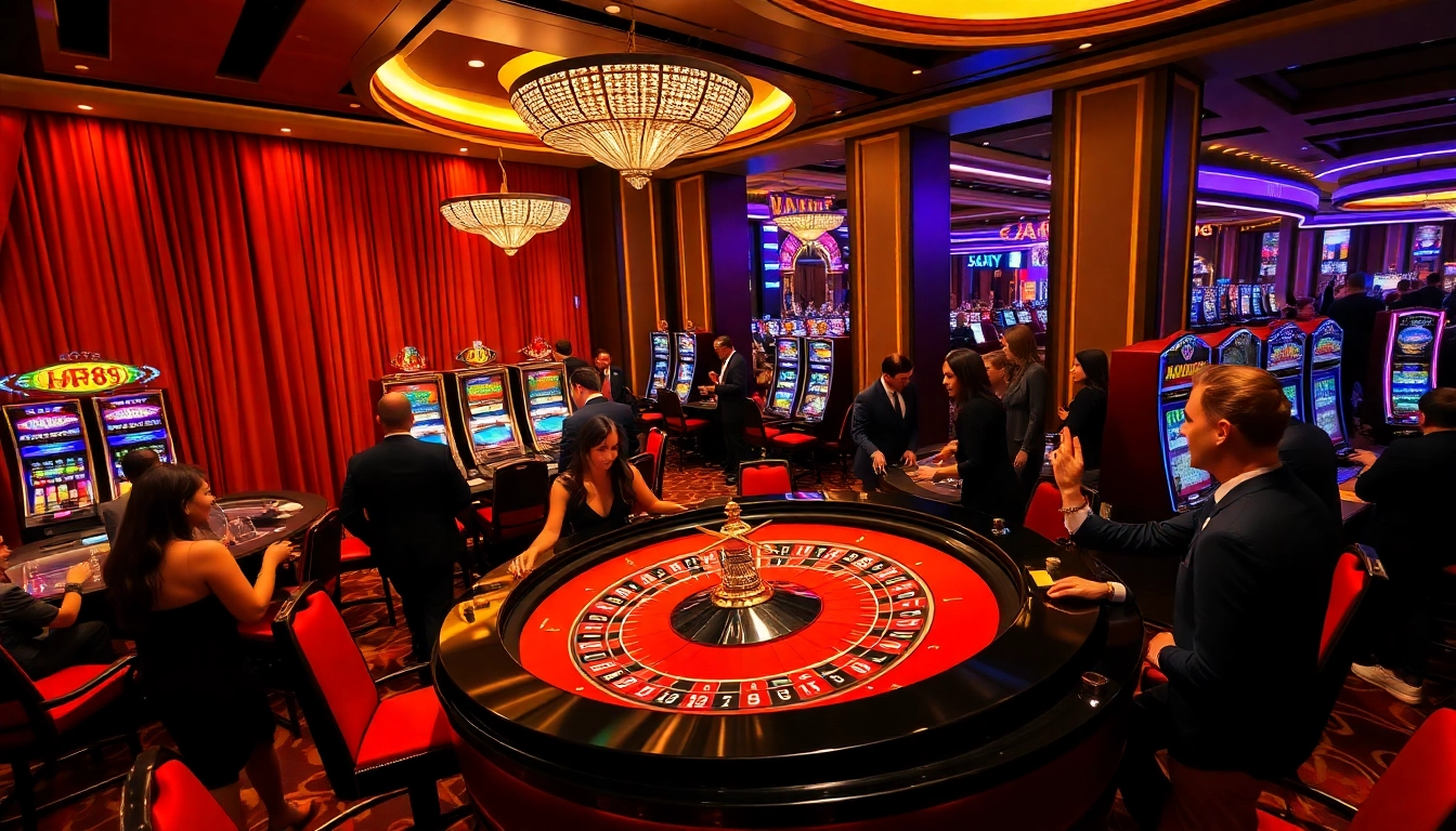 Experience the excitement of winning at AF88.space with vibrant casino roulette and engaging players.