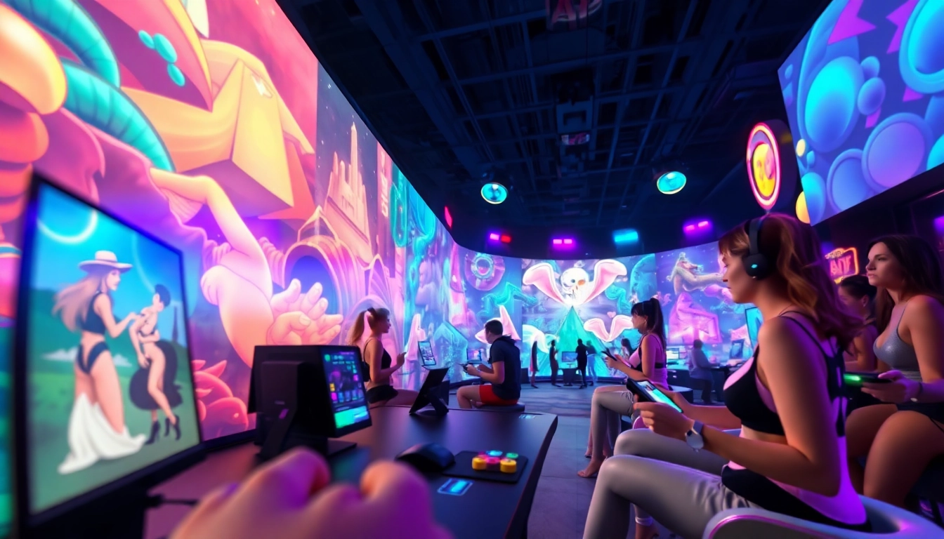 Engaging characters and immersive settings in sex games AI experience.